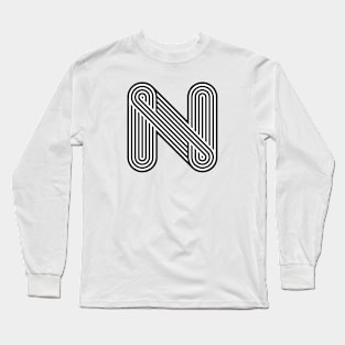 alphabet n Long Sleeve T-Shirt